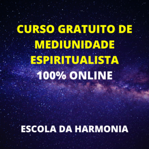 Curso gratuito de mediunidade espiritualista 100% online